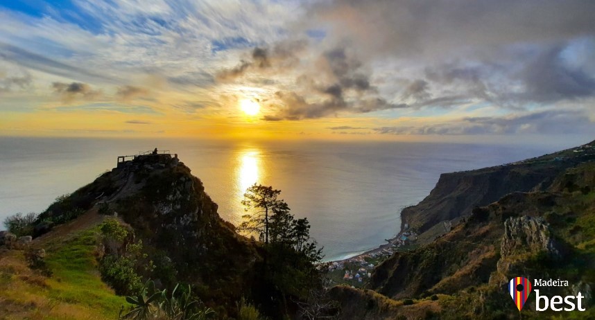 Best spots to watch sunset in Madeira- Raposeira Viewpoint